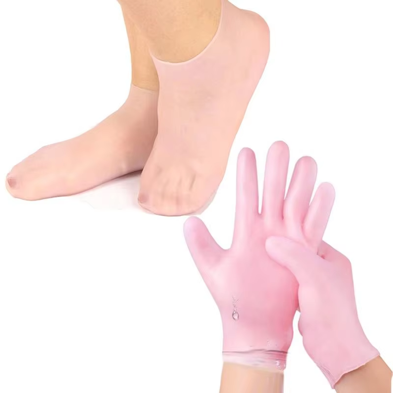 Foot Spa - 1 زوج سيليكون العناية بالقدم الجوارب
