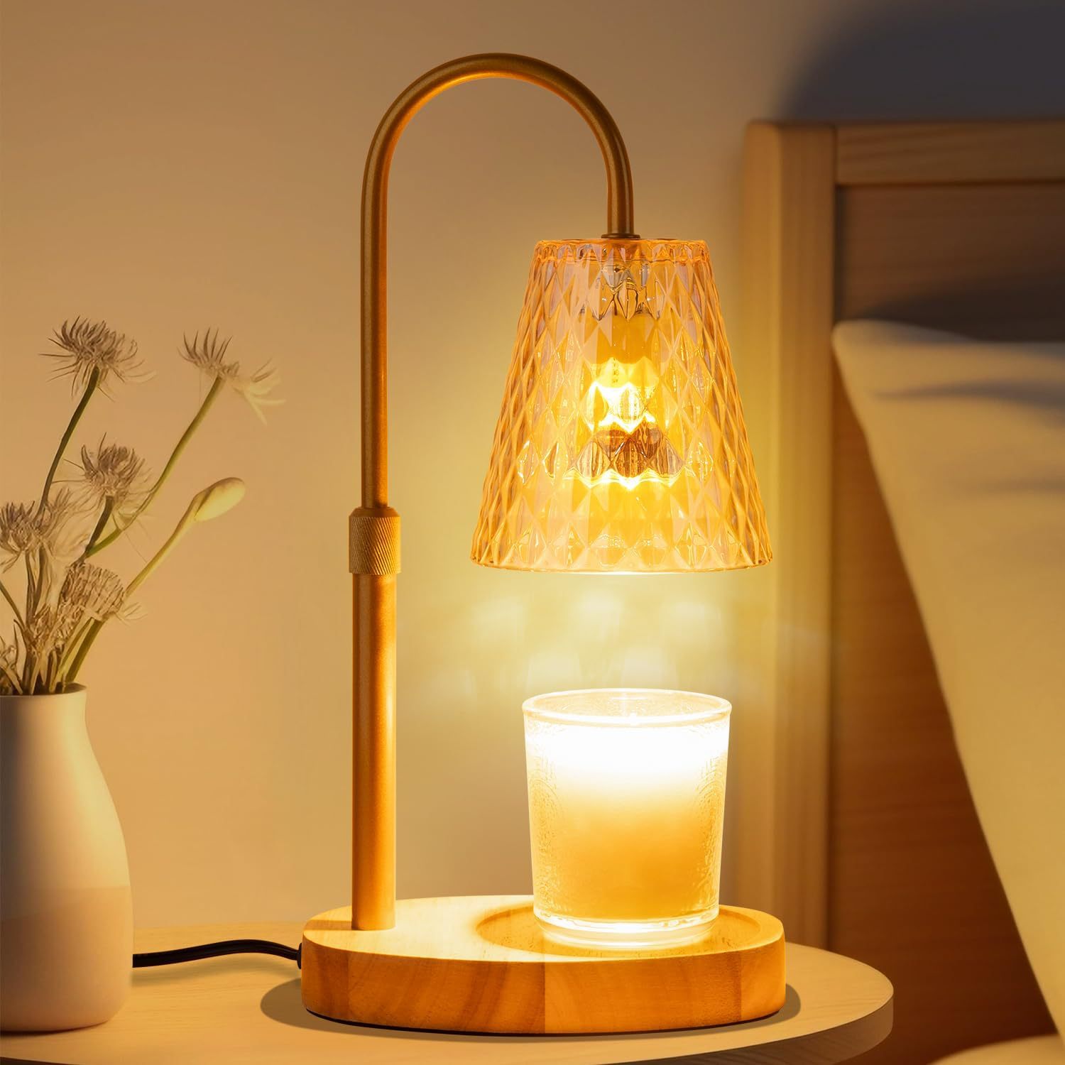 Wax Warmer - مصباح تسخين الشمع بدون لهب بتصميم