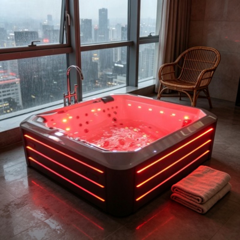 حوض استحمام ساخن خارجي من الأك - مراجعة Spa Massager وسعره