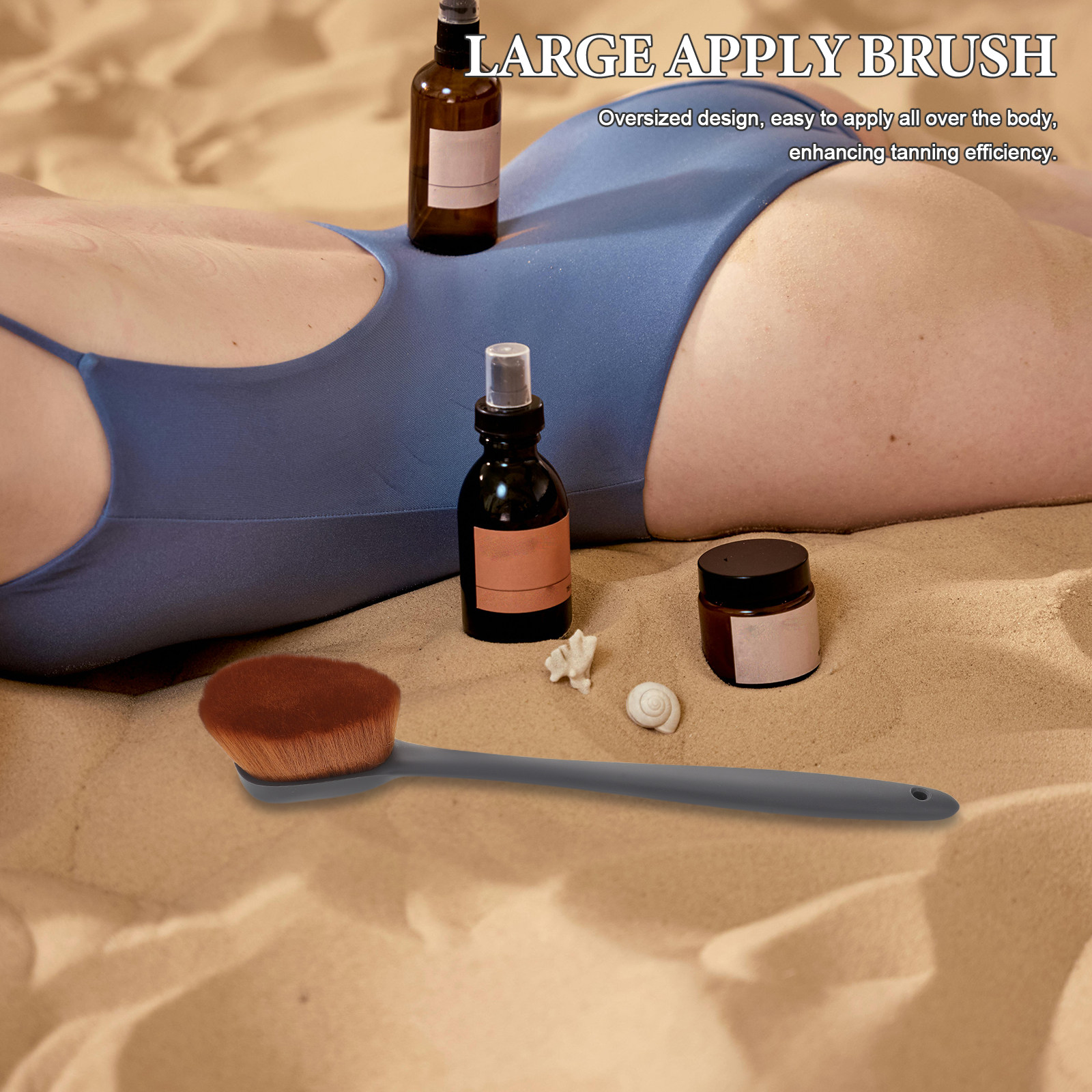 فرشاة تسمير ذاتي كبيرة الحجم ل - مراجعة Body Brush وسعره