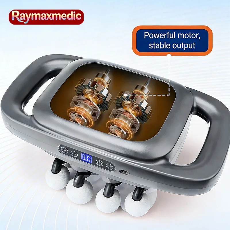 مسدس تدليك عالي التردد بـ 16 ر - مراجعة Massage Gun وسعره