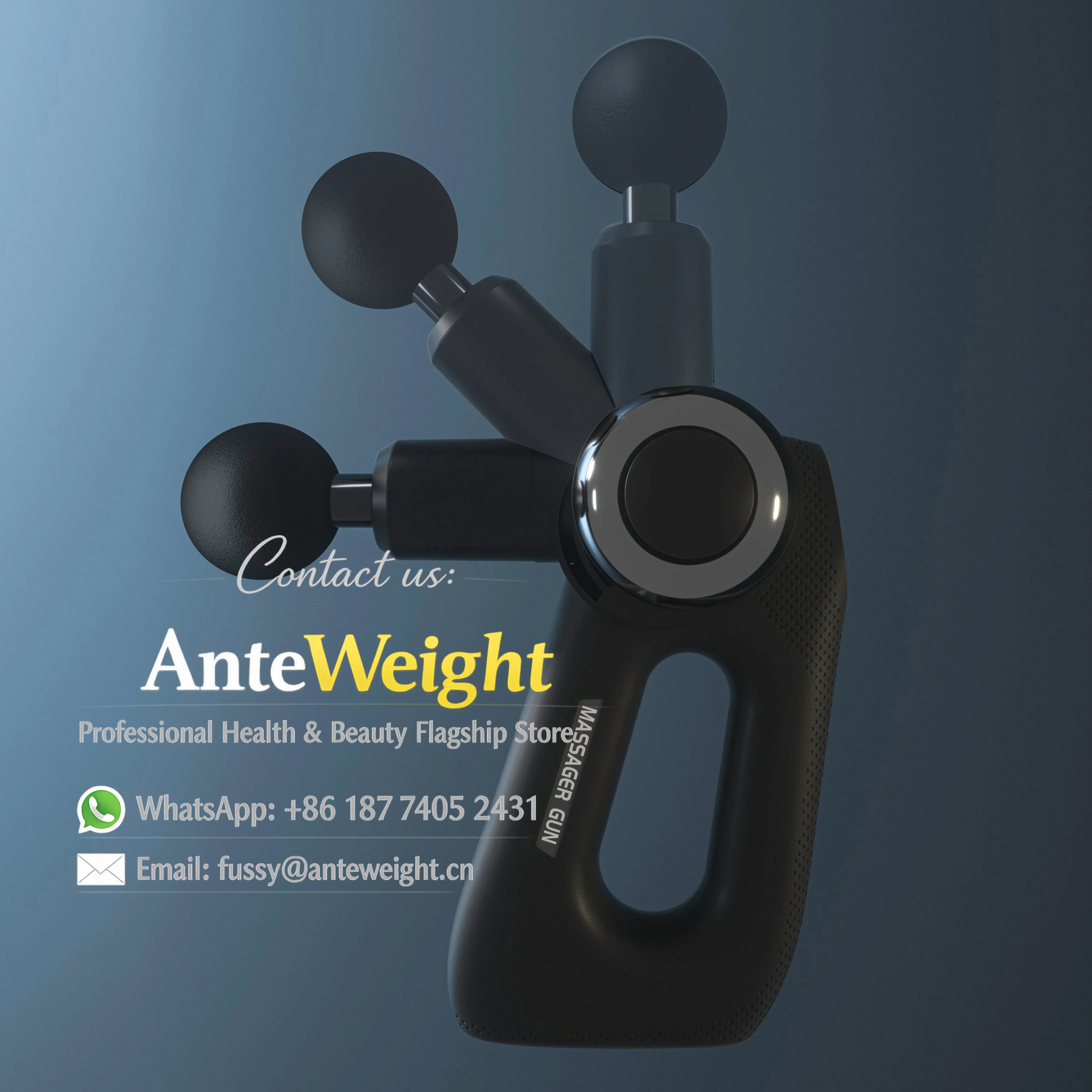 مسدس تدليك عالي الجودة من مارك - مراجعة Massage Gun وسعره