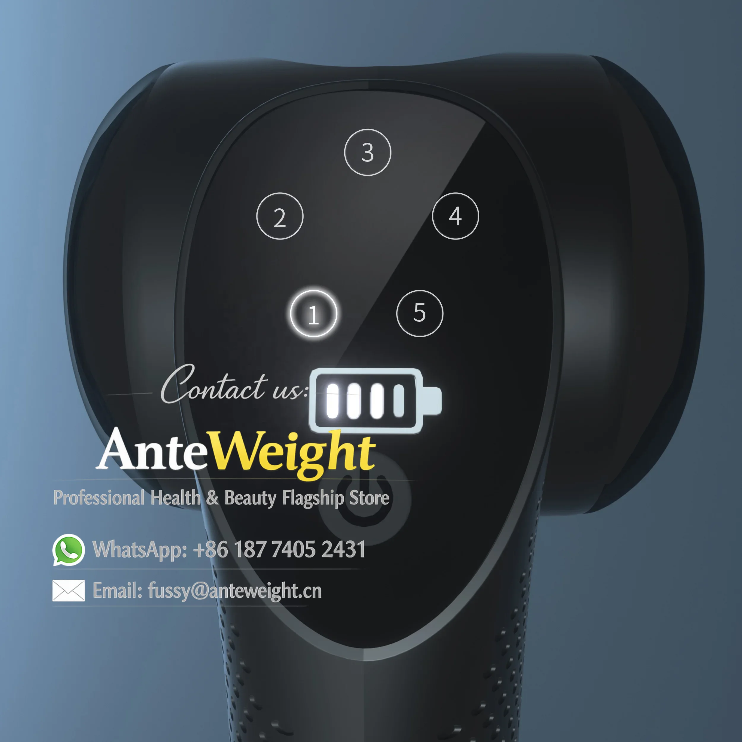 مسدس تدليك عالي الجودة من مارك - مراجعة Massage Gun وسعره